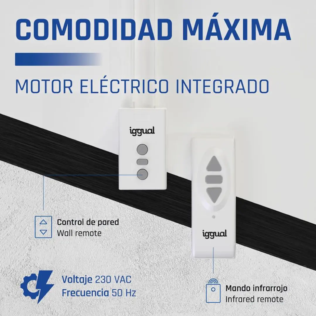 iggual Pantalla eléctrica 1:1 100