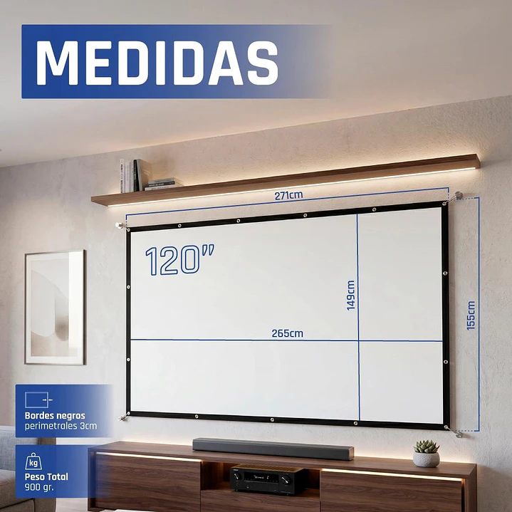 iggual Pantalla plegable ECO-COST 120