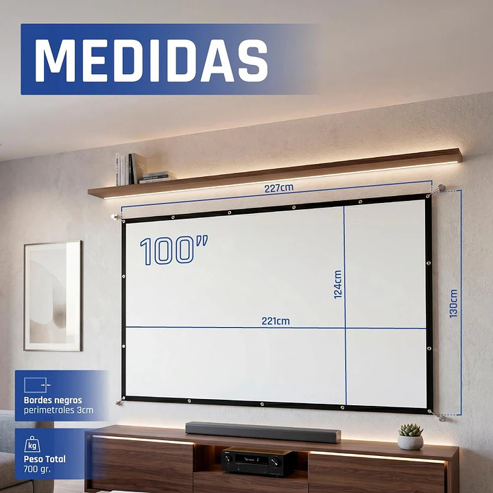 iggual Pantalla plegable ECO-COST 100