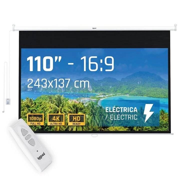 iggual Pantalla eléctrica 16:9 110