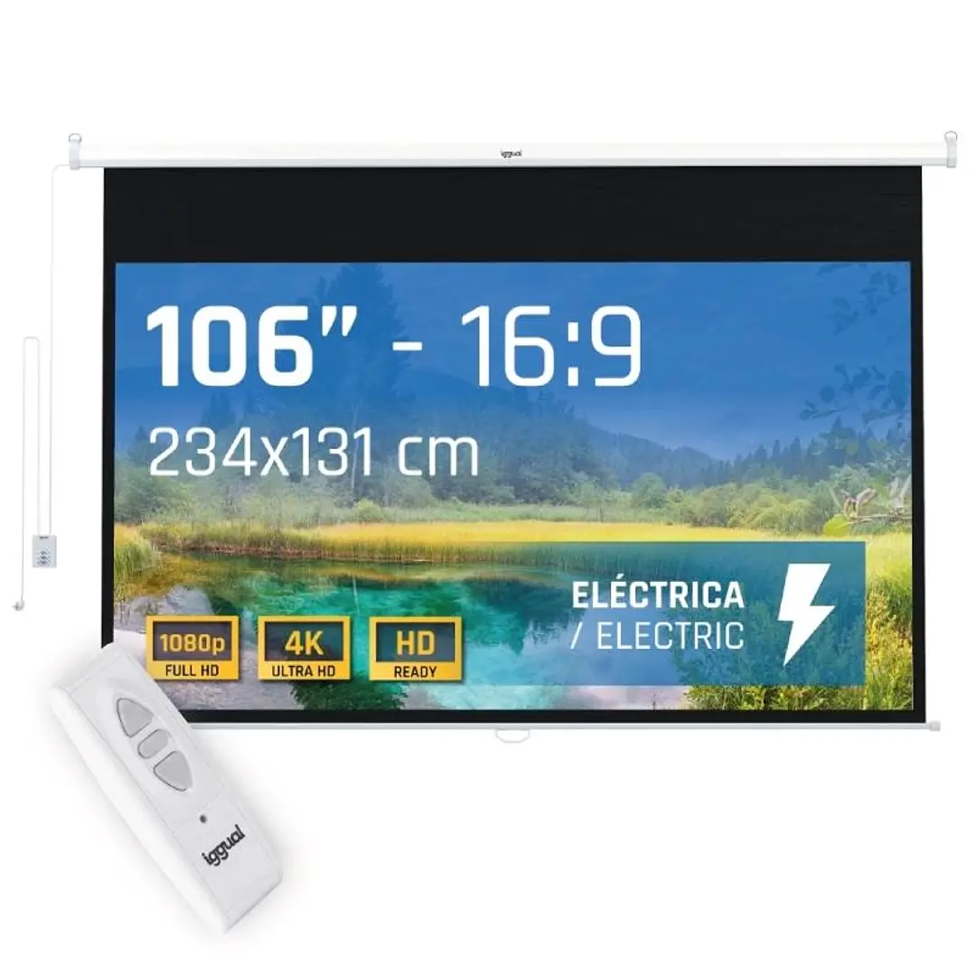 iggual Pantalla eléctrica 16:9 106