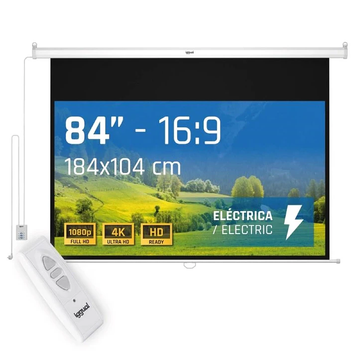 iggual Pantalla eléctrica 16:9 84