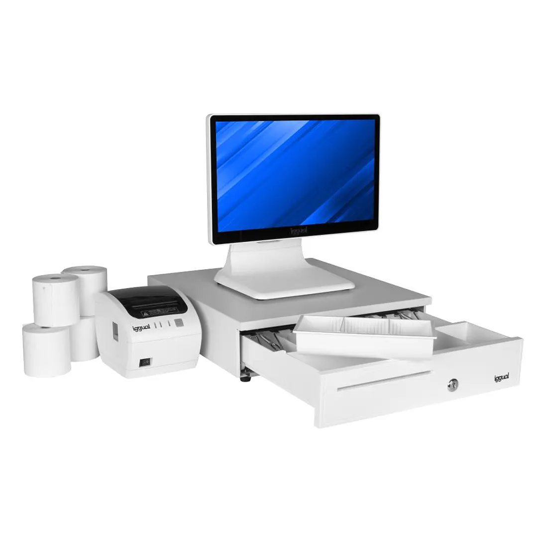 Pack TPV blanco 15,6
