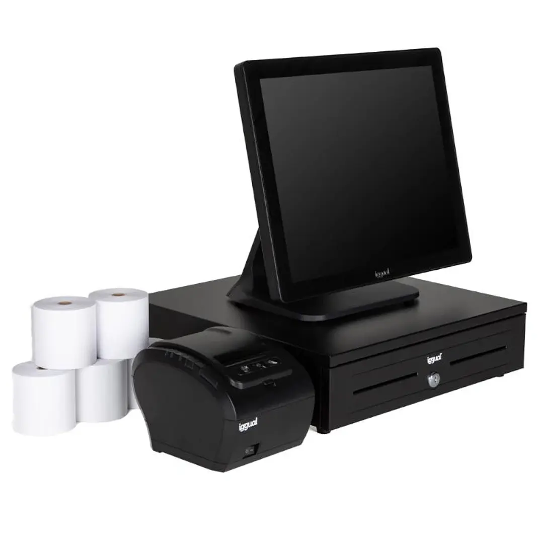 iggual Pack completo TPV 17 N100 TP8002 IRON-HD 1