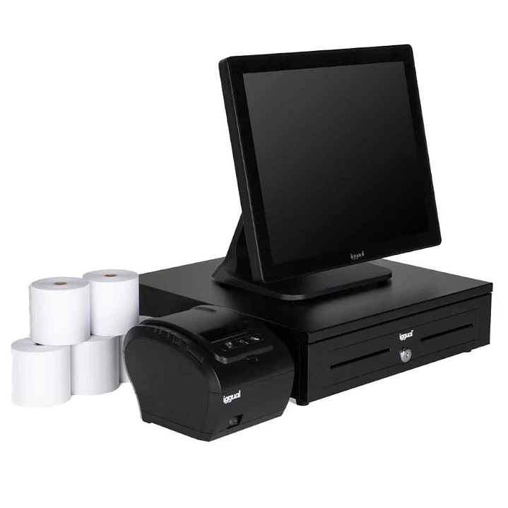 iggual Pack completo TPV 17 N100 TP8002 IRON-HD 2