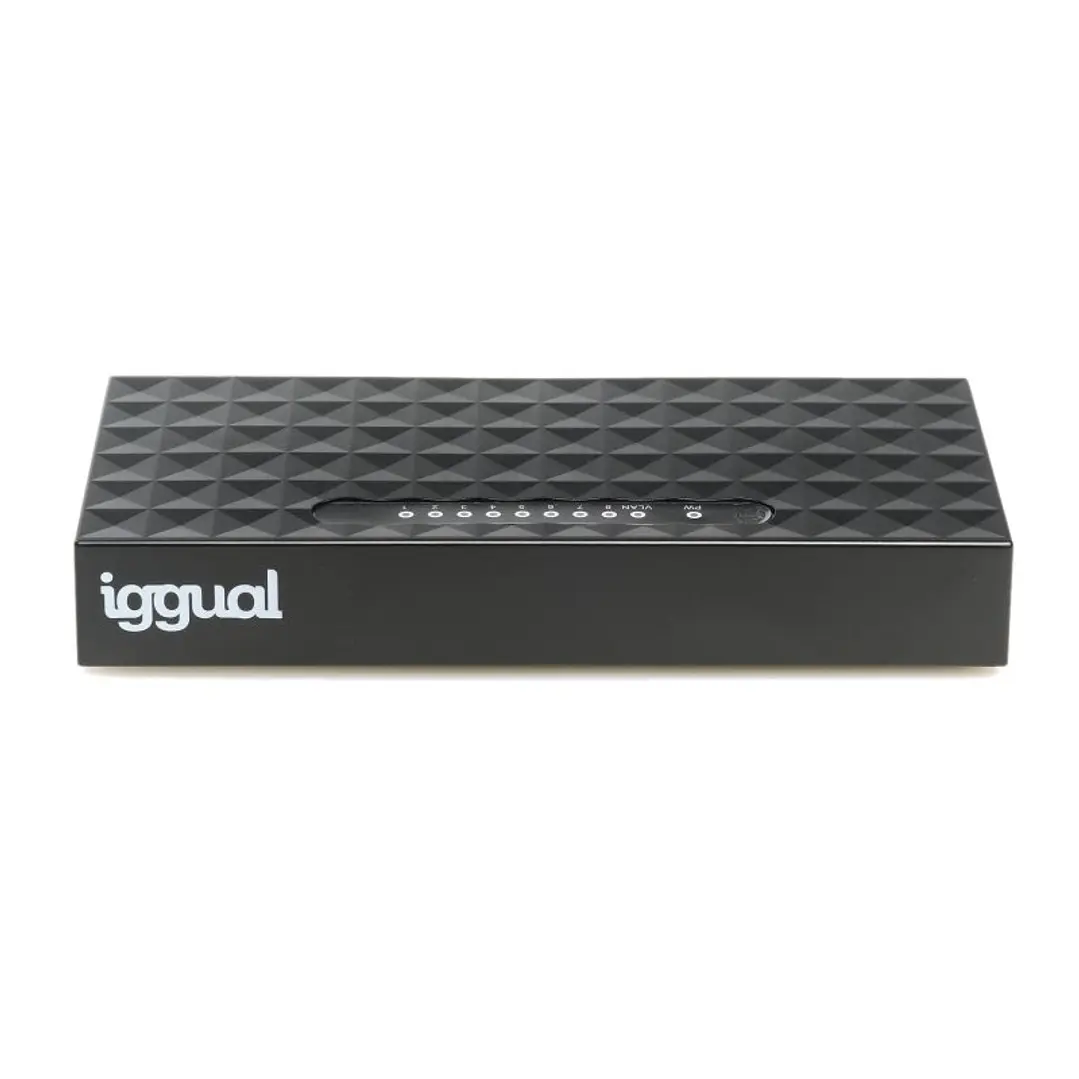 iggual GES8000 Switch 8xGB Gigabit 1000 Mbps 1
