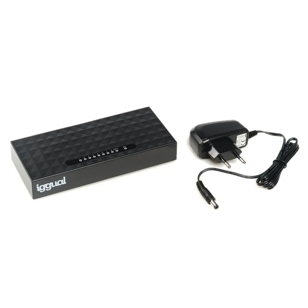 iggual GES8000 Switch 8xGB Gigabit 1000 Mbps 2