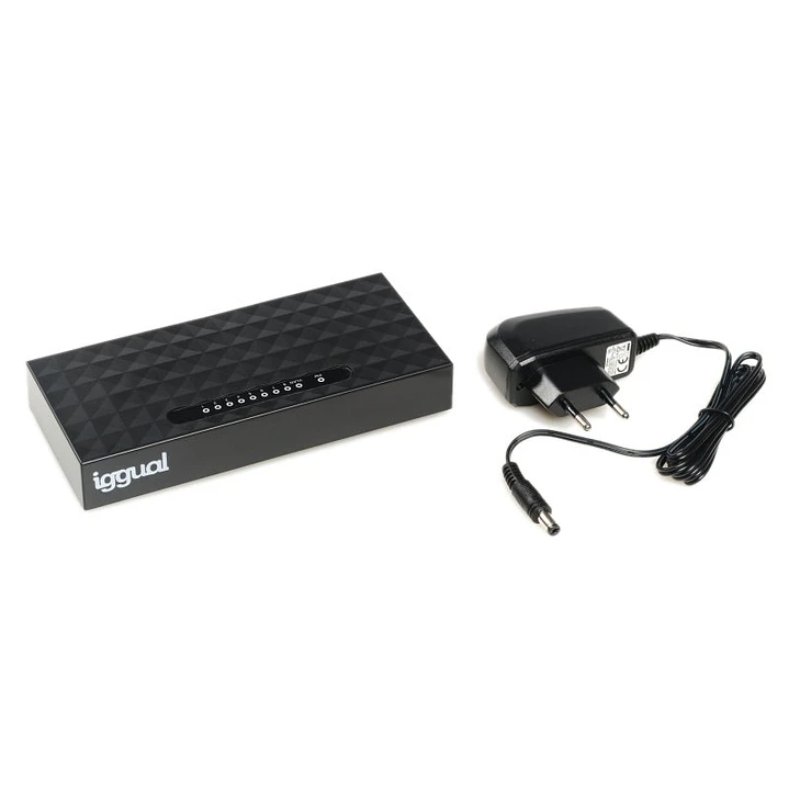 iggual GES8000 Switch 8xGB Gigabit 1000 Mbps 2