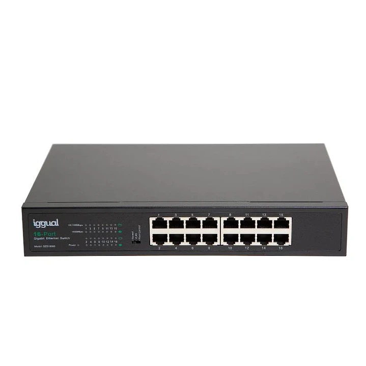 iggual Switch Gigabit 16 puertos 1000Mbps GES16000 1