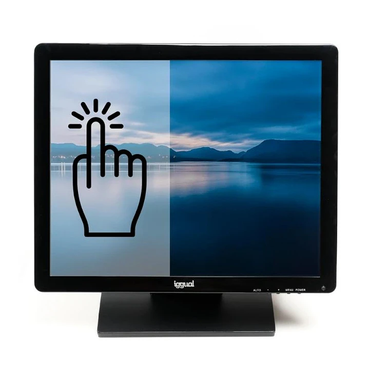 iggual Monitor táctil resistivo 19