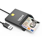 iggual Lector DNI SIP tarjetas ID USB 2.0 negro - thumbnail 1