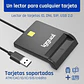 iggual Lector DNI SIP tarjetas ID USB 2.0 negro - thumbnail 2