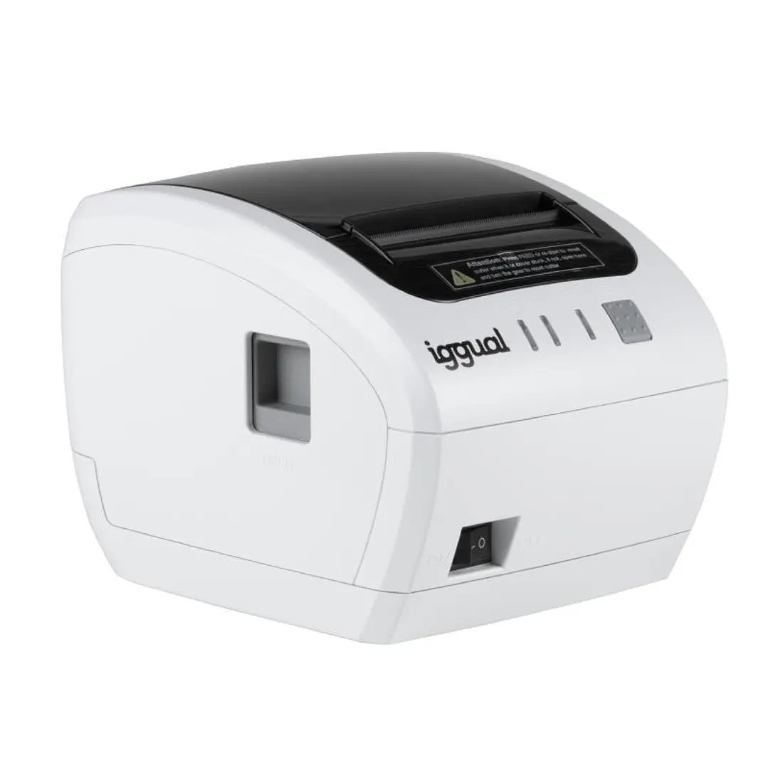 iggual Impresora térmica TP EASY 80W USB+RJ11 blan 1