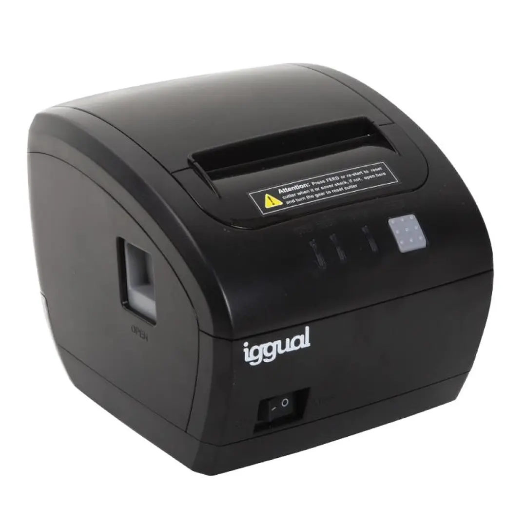 iggual Impresora térmica TP EASY 80 USB+RJ11 WiFi 1