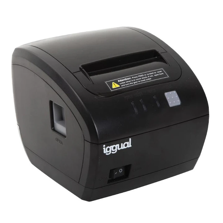 iggual Impresora térmica TP EASY 80 USB+RJ11 WiFi 1