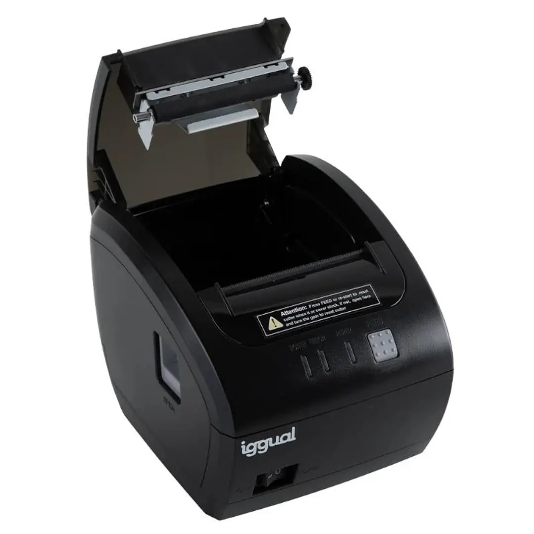 iggual Impresora térmica tickets TP EASY 80 USB+RJ 3