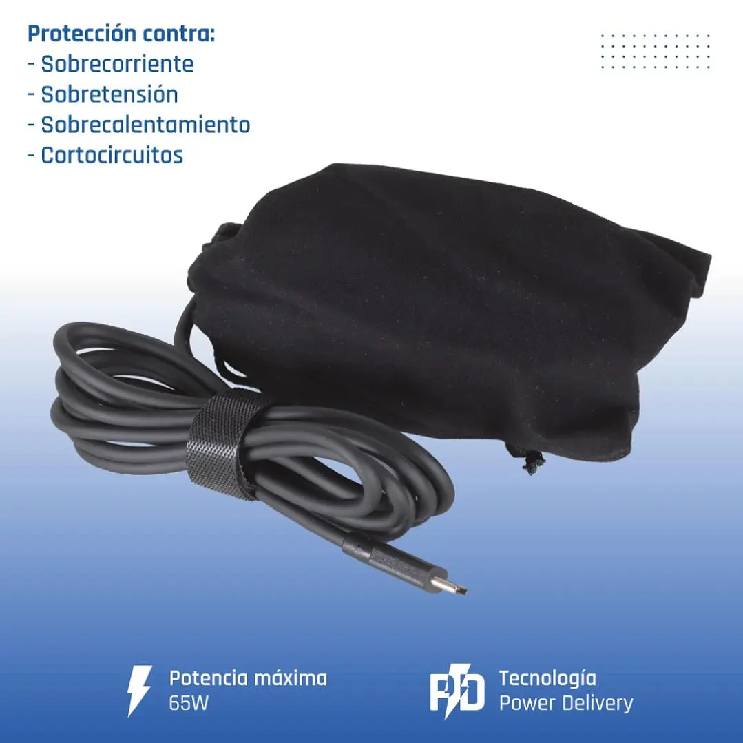 iggual Cargador portátil y móvil tipo C PD 65W 4