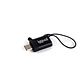 iggual Adaptador USB OTG tipo C a USB-A 3.1 negro - thumbnail 1