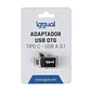 iggual Adaptador USB OTG tipo C a USB-A 3.1 negro - thumbnail 4