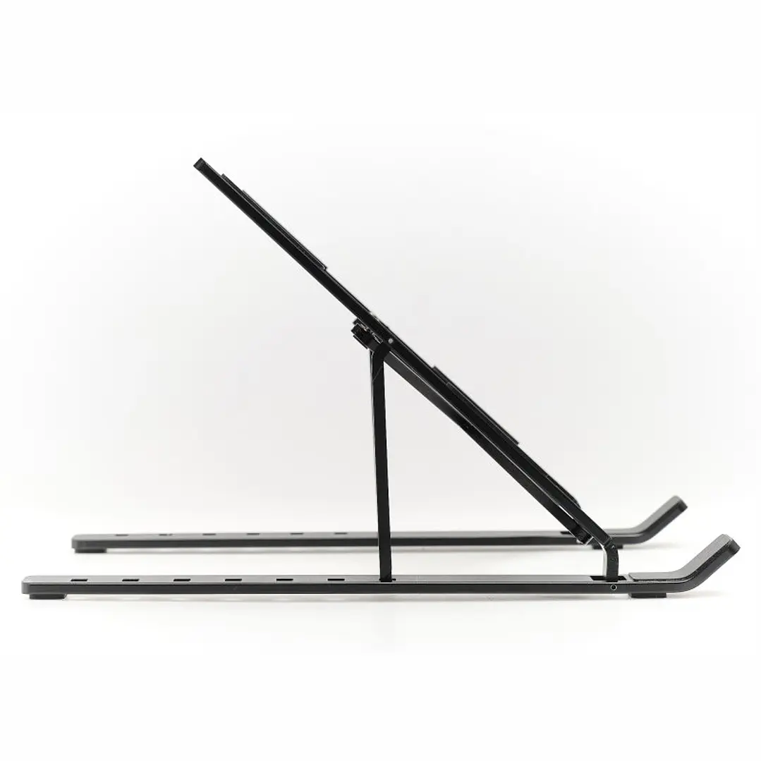 iggual Soporte elevador plegable portátil 17 negro 3