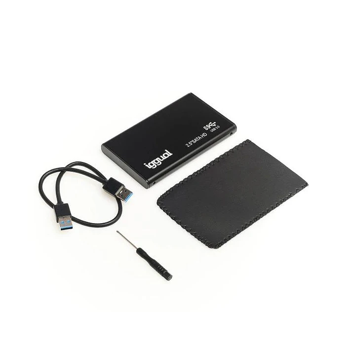 iggual Caja externa aluminio SSD 2.5