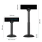 iggual Visor TPV regulable USB VFD 7