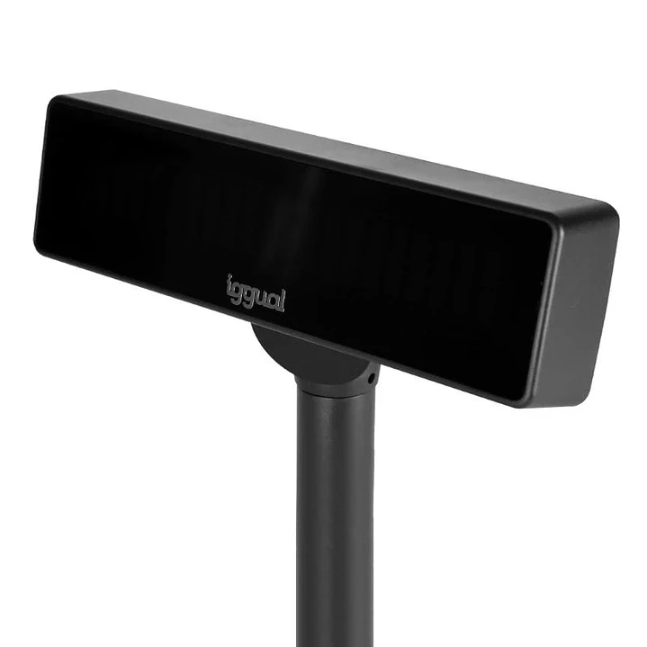 iggual Visor TPV regulable USB VFD 7