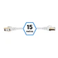 iggual Latiguillo CAT7 SFTP LSZH 15 metros blanco - Thumbnail 1