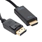 iggual Cable DisplayPort (M) a HDMI (M) 4K 2metros - Miniatura 1