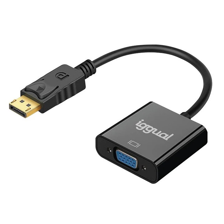 iggual Adaptador DisplayPort (M) a VGA (H) 1