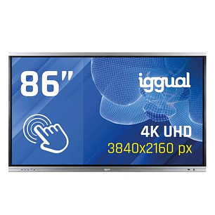 iggual Pantalla interactiva 4K ORCHID 86