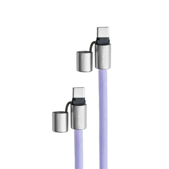 Intenso Lanyard Cable USB-C > C 1,65 m Lila 2