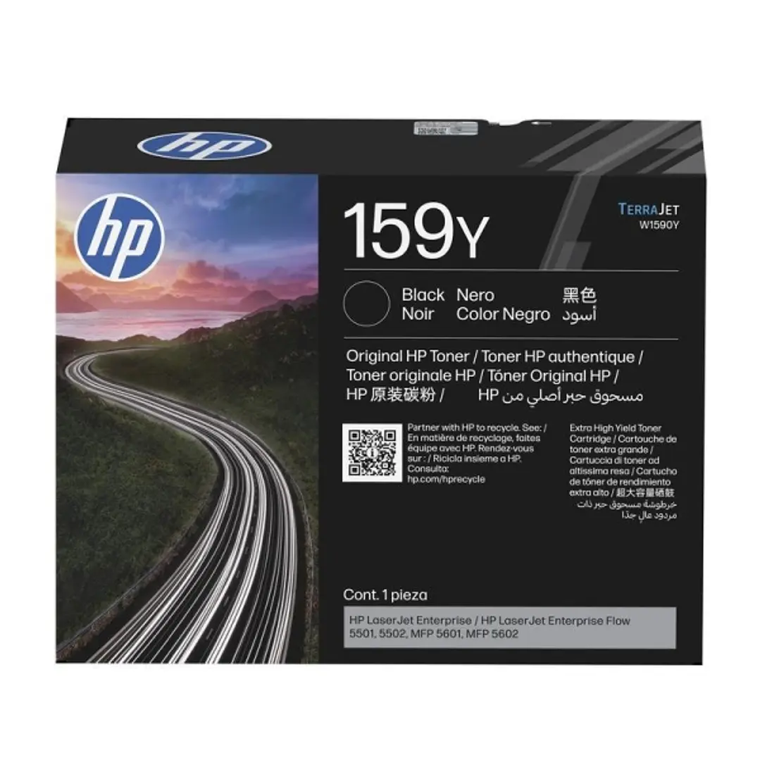 HP W1590Y Negro Cartucho de Toner Original - 159Y 1