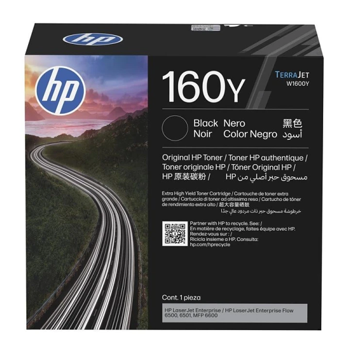 HP W1600Y Negro Cartucho de Toner Original - 160Y 1