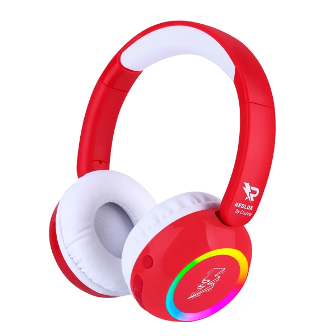 Redlox by Chuster Magnet Auriculares Bluetooth 5.4 - Altavoz 40mm - Bateria 200mAh - Autonomia hasta 28h - Alcance 10m - Micro Desmontable - Imanes Su 1