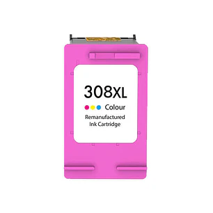 Remanufacturado HP 308XL+ Color Cartucho de Tinta - Reemplaza 7FP2UE - Alta Capacidad/Jumbo