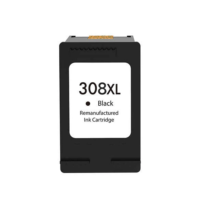 Remanufacturado HP 308XL+ Negro Cartucho de Tinta - Reemplaza 7FP22UE/7FP21UE - Alta Capacidad/Jumbo 1