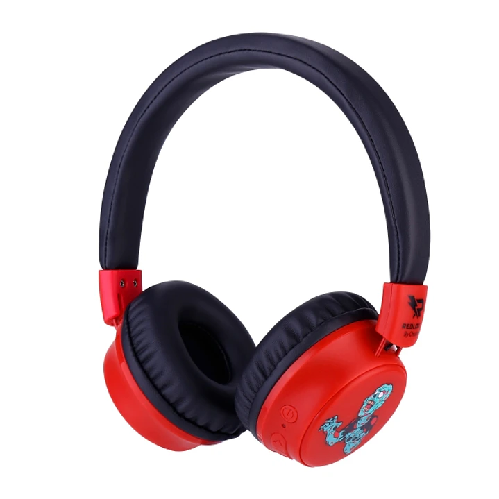 Redlox by Chuster Zombie Auriculares Bluetooth 5.3 Plegables - Altavoz 40mm - Bateria 200mAh - Autonomia hasta 28h - Alcance 10m - 32Ohm - Sensibilida 1