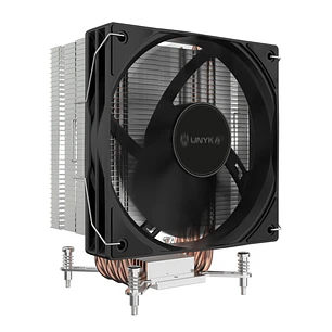 Unykach Unycool H61 Disipador CPU - Multisocket Universal - Ventilador 120mm - Color Negro