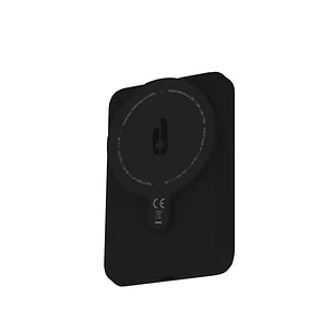 Blackbyte by Pedro Buerbaum Bateria Lipo Externa/Powerbank de 5000mAh - 15W - Entrada y Salida USB-C - Carga Inalambrica - Tacto Engomado - Extraplana