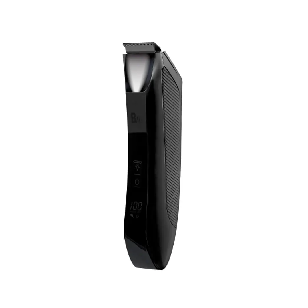 Blacknuance by Rene ZZ The Sculptor Cortapelos para Barba y Cabello con LED - Bateria de 600mAh - Display Frontal - Hoja Ceramica - IPX7 - Puerto USB- 1