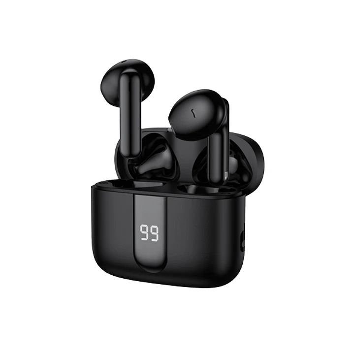 Blackbyte by Pedro Buerbaum Zenith Pro Auriculares Bluetooth - Cancelacion de Ruido ENC/ANC - Alcance 15m - Control Tactil - Color Negro 1