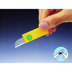 Olfa Mini-Cortador de Bolsillo PETIT - Tipo Uña de Gato - Tamaño 50x20mm