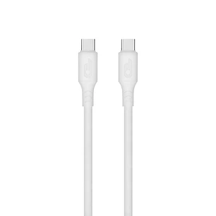 Blackbyte by Pedro Buerbaum Cable USB-C Macho a USB-C Macho de Silicona - Hasta 100W - 1 metro - 480Mbps - Compatible con Carga Rapida - Diametro 3mm 