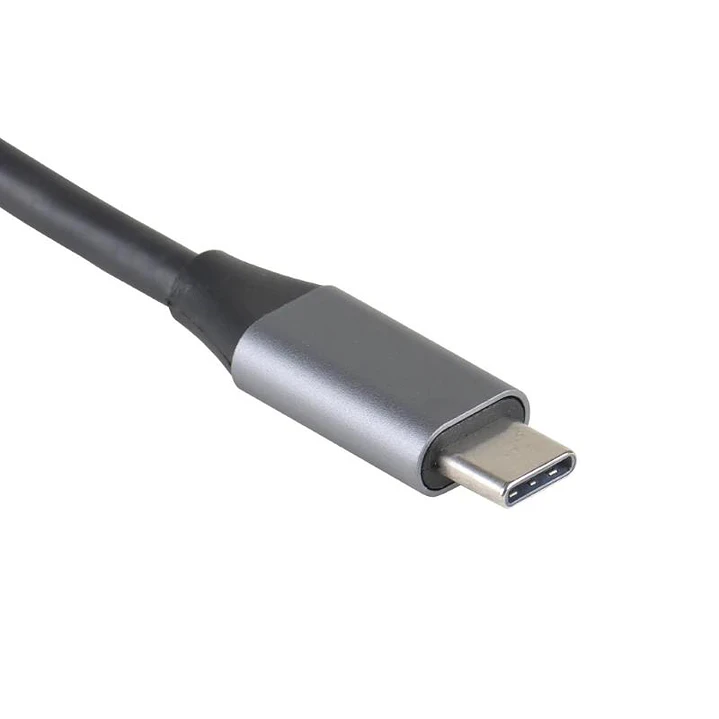 iggual Hub C 8 en 1 2xHDMI 2xUSB 2xSD RJ45 PD100W 3