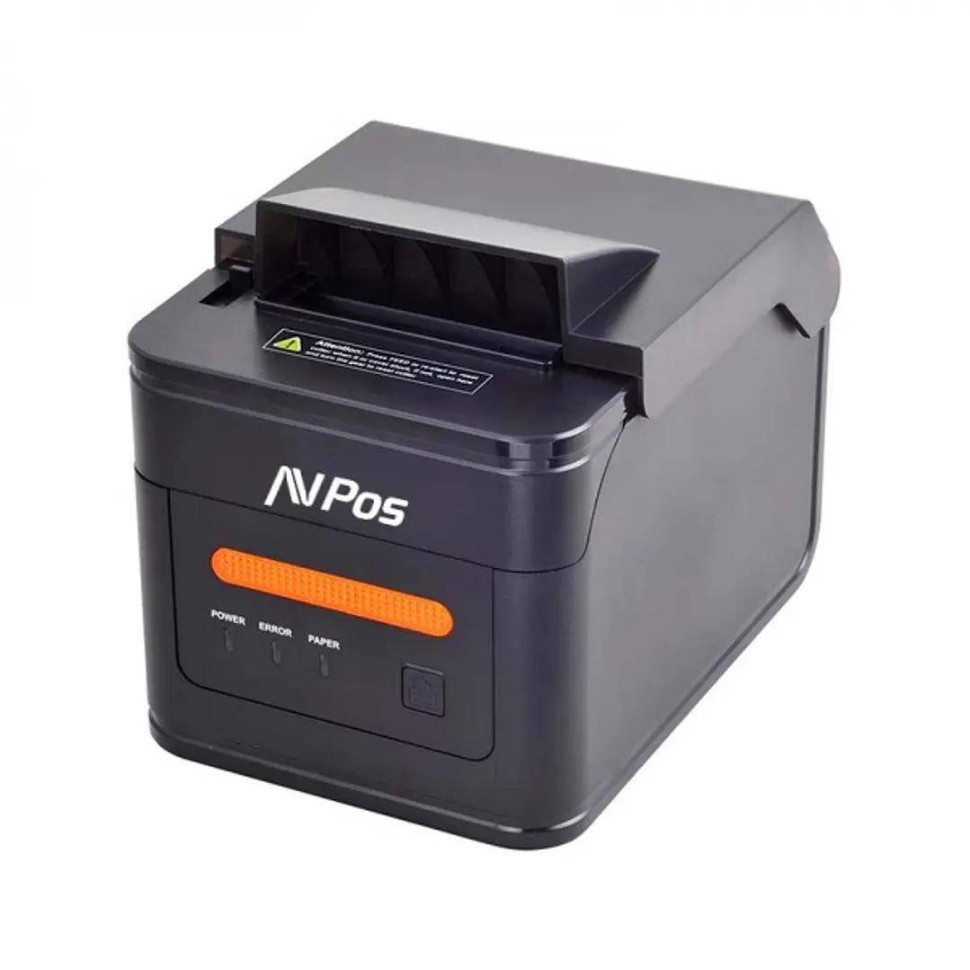 AVPos AVP-K46V Impresora Termica Tickets de Cocina K46V - Avisador Luz y Acustico - Cubierta Resistente Agua, Aceite y Polvo - USB, Serie y LAN - Colo 1