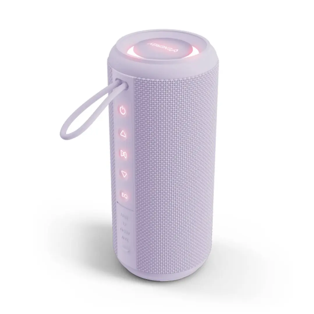 Energy Sistem Ocean Altavoz 25W - Bluetooth 5.4 - Funcion True Wireless - Hasta 14 Horas de Autonomia - Luces RGB - Funcion Manos Libres - Color Viole 1