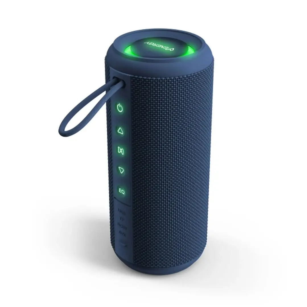 Energy Sistem Ocean Altavoz 25W - Bluetooth 5.4 - Funcion True Wireless - Hasta 14 Horas de Autonomia - Luces RGB - Funcion Manos Libres - Color Azul 1