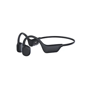 Ksix Astro2 Auriculares Deportivos de Conduccion Osea Wireless 5.4 - Autonomia hasta 7h - Bateria de 200mAh - Resistencia IPX5 - Color Negro