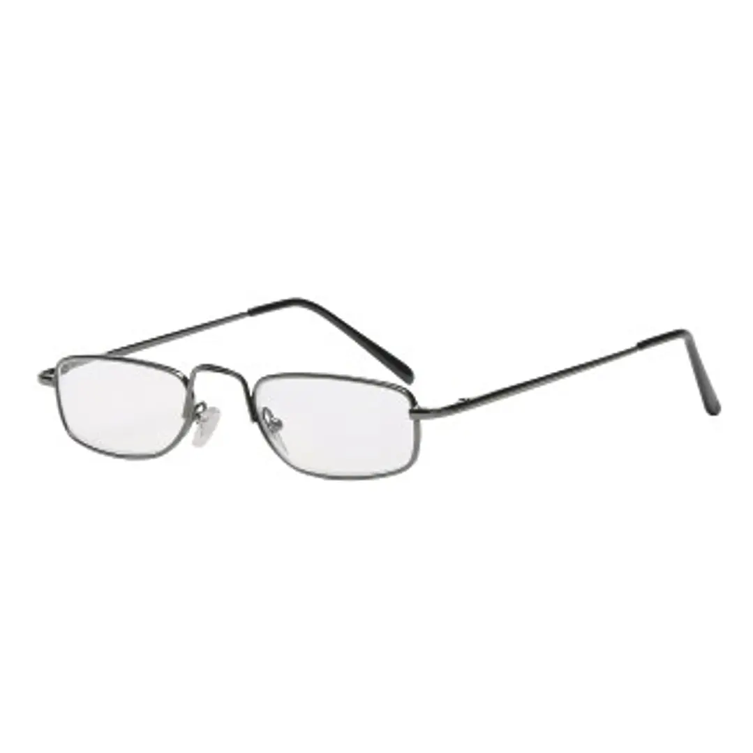 Hama Gafas de Lectura de +3.0 Dioptrias - Montura Metalica - Unisex - Color Plata 1